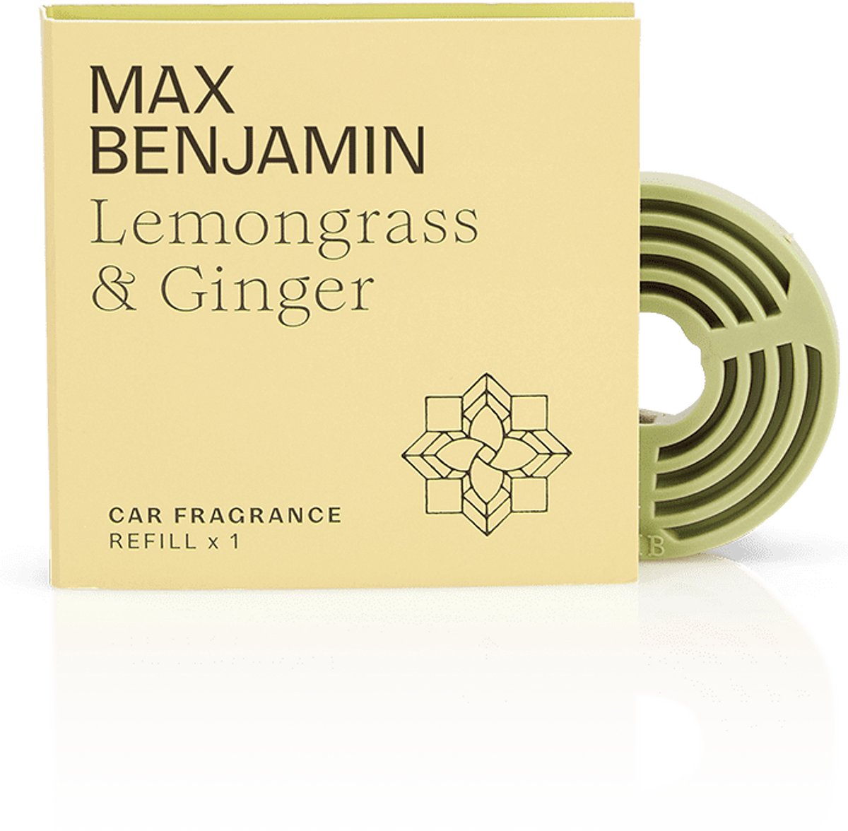 Max Benjamin - Autoparfum Navulling - Lemongrass & Ginger