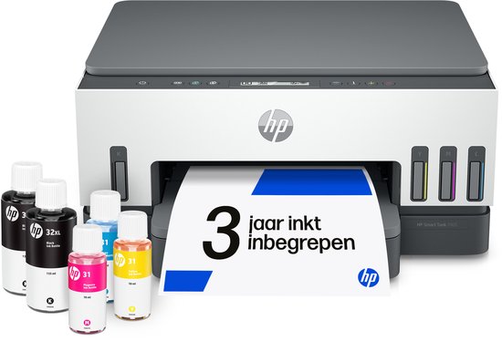 HP Smart Tank 7005 - All-in-One Inkttank Printer - Inclusief tot 3 jaar inkt - Light Basalt