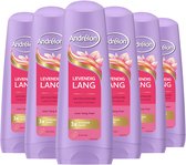 Andrélon Conditioner - Levendig Lang - verrijkt met biotine - 6 x 200 ml