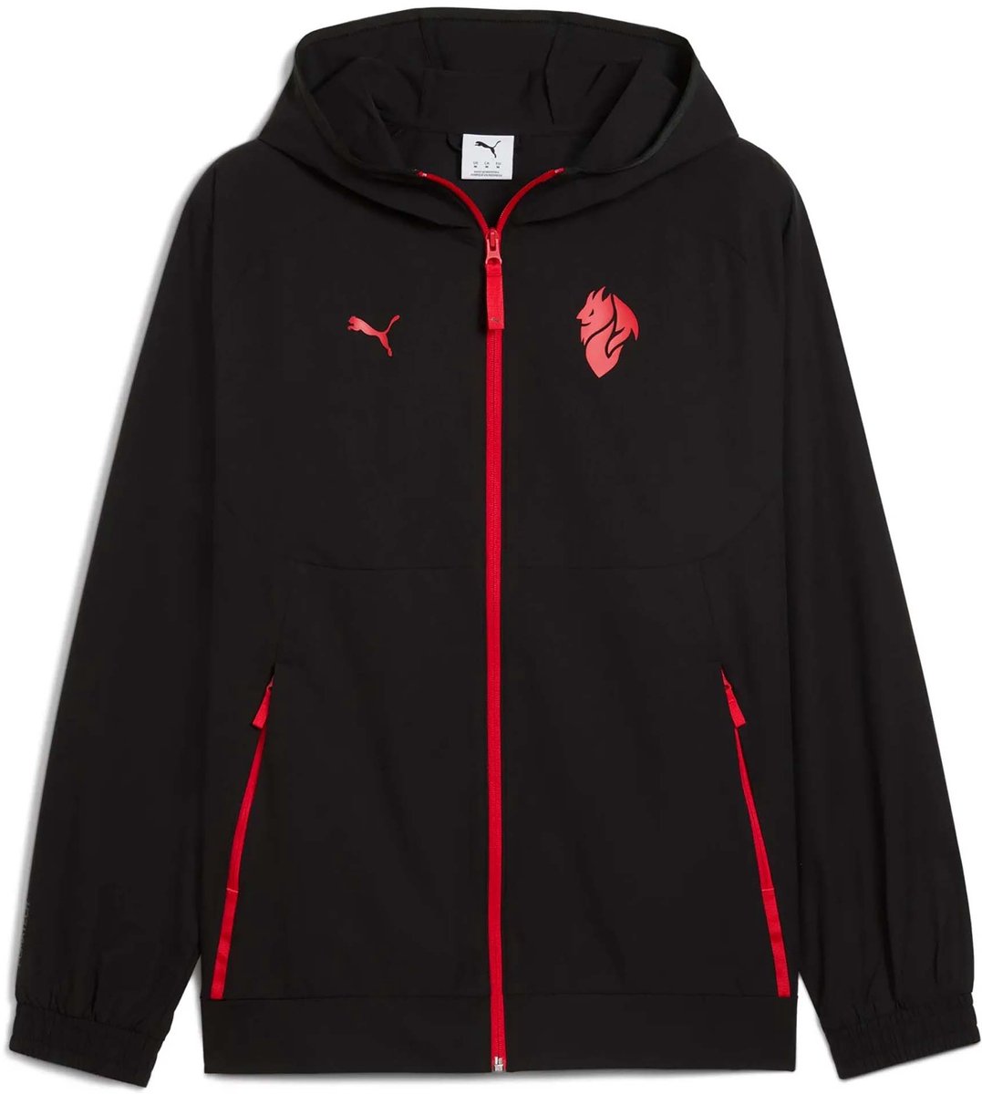 Puma Acm Pumatech Geweven Jas Sweatshirt Sportswear Volwassen Zwart
