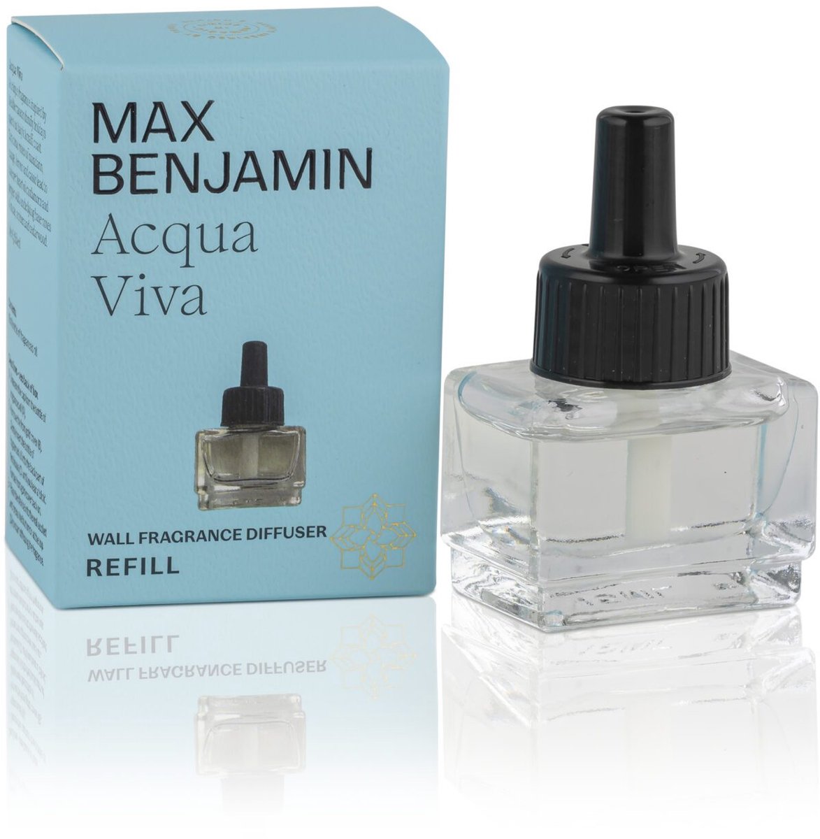 Max Benjamin - Elektrische Geurverspreider Navulling - Acqua Viva