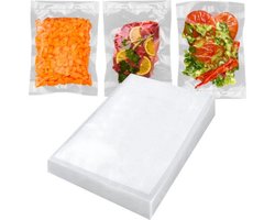 2 x 50 Stuks Sealzakken 20 x 30 cm | diepvries | voedsel | vacuüm zakken | sealbaar | Vacumeerzakken - Eten