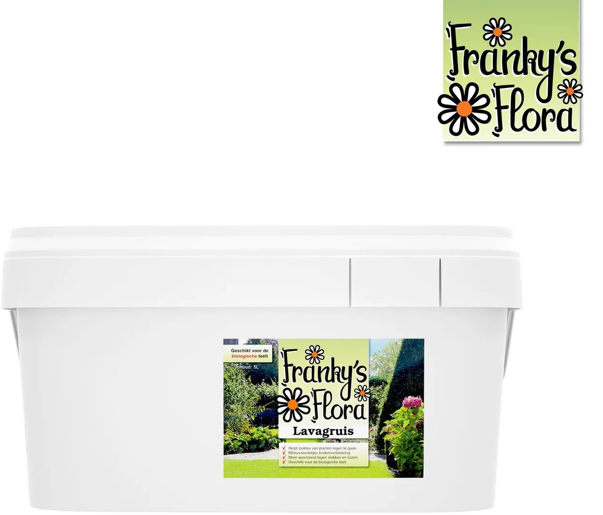 Franky's Flora - Lavagruis - 5 liter - 6 kilo