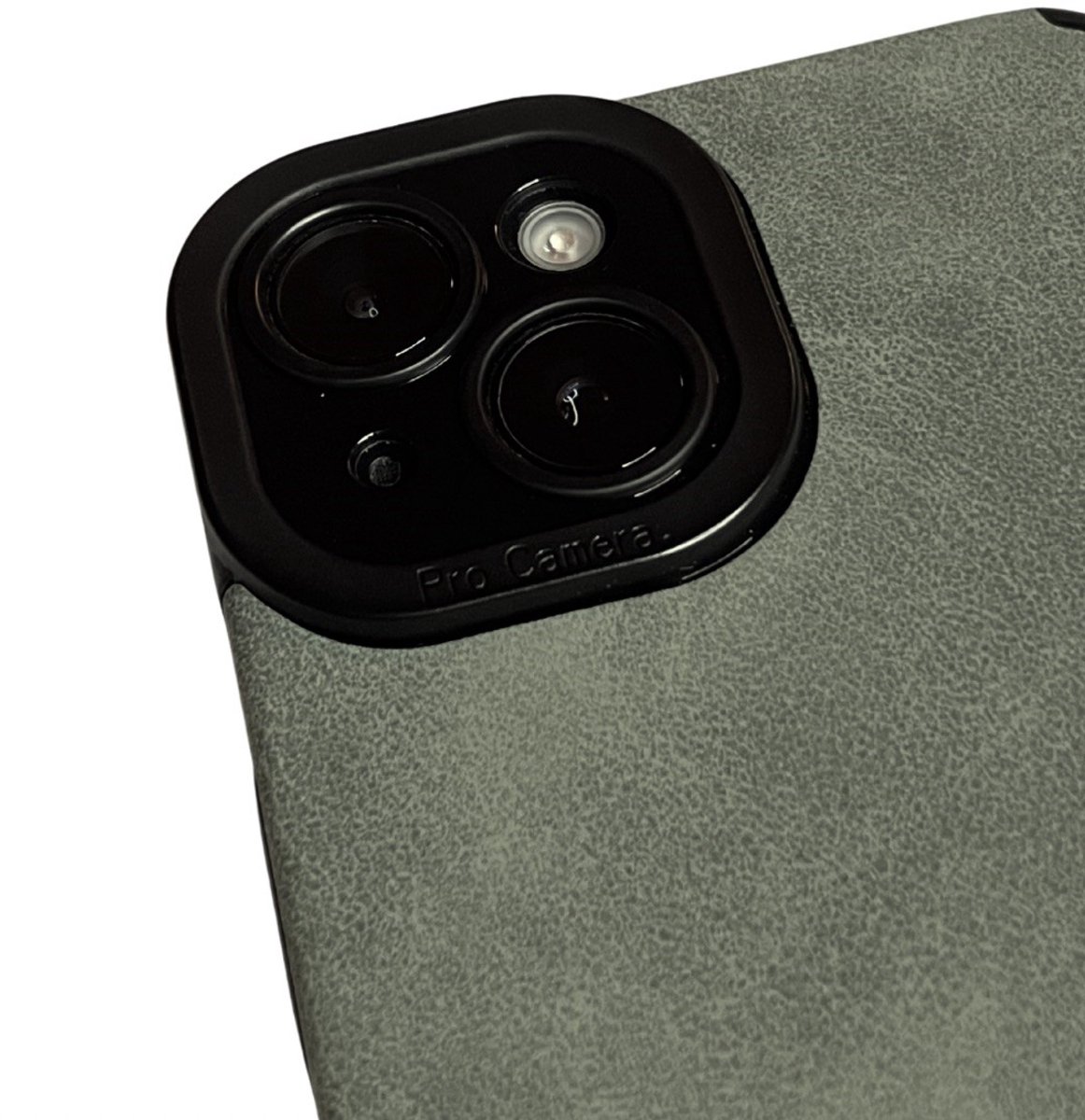 iPhone 11 Hoesje | Luxe Kunstleer | Schokbestendig Shockproof | Wireless Charge | TPU Case met Lensbescherming | Groen / Green