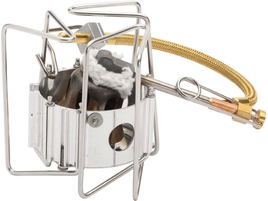 MSR Dragonfly Stove Combo - Multifuel Brander - Traploos Regelbaar - Inclusief Brandstoffles van MSR — afbeelding 2