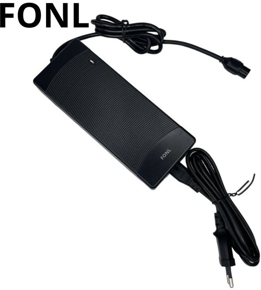 Oplader V20 Fatbike QmWheel Nieuw model 3 pins - FONL