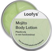 Loofys Body Lotion Mojito – Natuurlijke & Hydraterende Bodylotion – Plasticvrij, Vegan & Duurzaam – Herbruikbaar Blikje – 150g