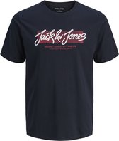 Jack & Jones JCOFILO SUMMER TEE SS CREW NECK PLS - T-shirt Con Stampa - Navy Blazer/blu Scuro