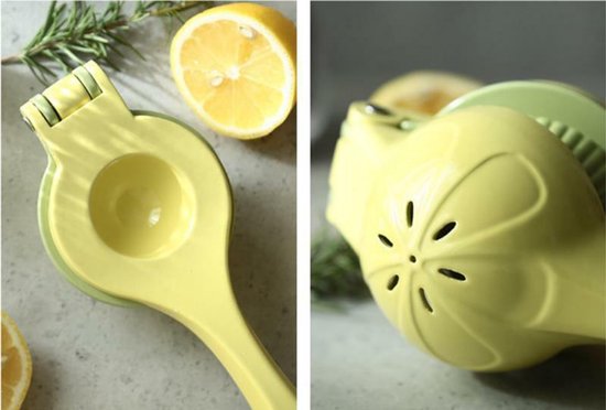 Citroenpers, limoenpers, handmatige handpers, citrusrasp, kaasrasp — afbeelding 4