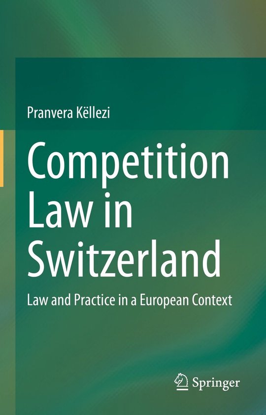Law and Criminology (R0) - Competition Law in Switzerland - cover