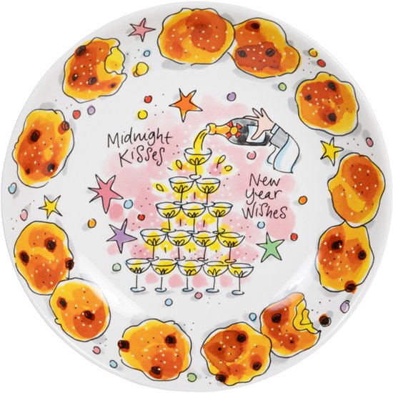 Blond Amsterdam, New Year: diep bord 23 cm