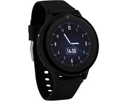 one2track Connect ONE zwart | GPS horloge voor kinderen | Bekijk de locatie van je kind. Stel veilige zones in. En videobellen met de leukste smartwatch voor kinderen