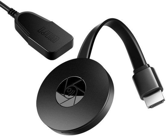Schermdelingsapparaat,Tv Digitale Hdmi Media Streamer Video Voor Google Chromecast 2 Zwart