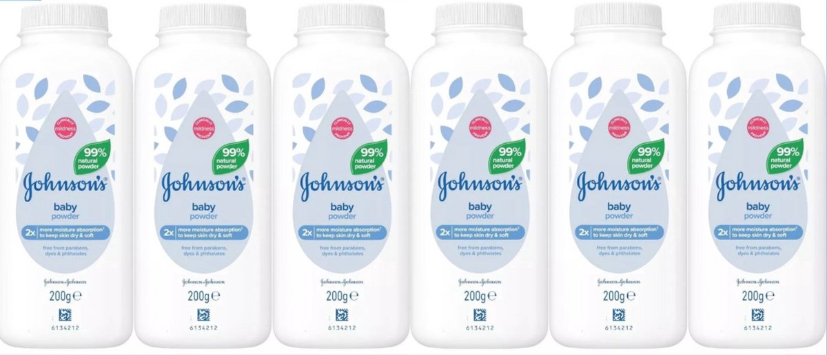 Johnsons's Baby - Talkpoeder - 200g x 6