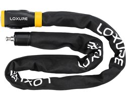 Loxure Fietsslot met Alarm - 120 Decibel Alarmsysteem - Anti-Diefstal - 120 cm lengte - 8 mm dikte - Gehard Staal - 2 Jaar Garantie