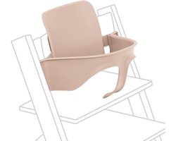 Tripp Trapp Baby Set van Stokke, Serene Pink - Maak van de Tripp Trapp-stoel een kinderstoel - Afneembare zitting voor 6-36 maanden - Past bij Tripp Trapp-modellen van na mei 2006