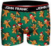 John Frank Boxershorts-Christmas Edition-Sinterklaas-Onderbroek Heren-Cadeau Heren-Ginger Bread-L
