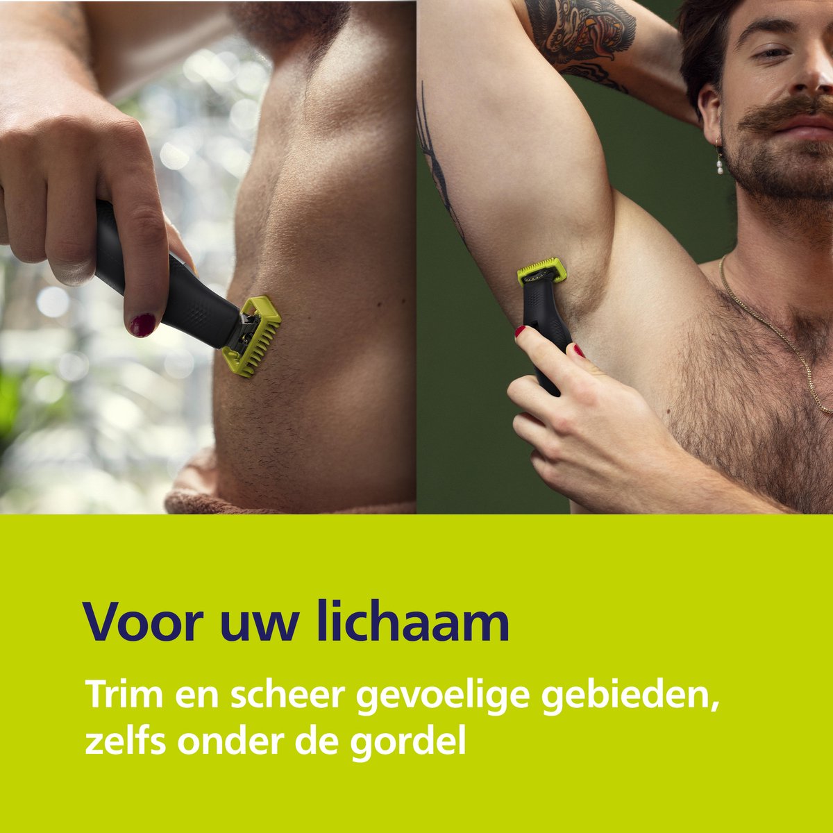 Philips OneBlade Pro 360 Face + Body – Zilver - Trimmer, scheerapparaat en styler in 1 - Inclusief luxe reisetui - QP6652/30 thumbnail 5