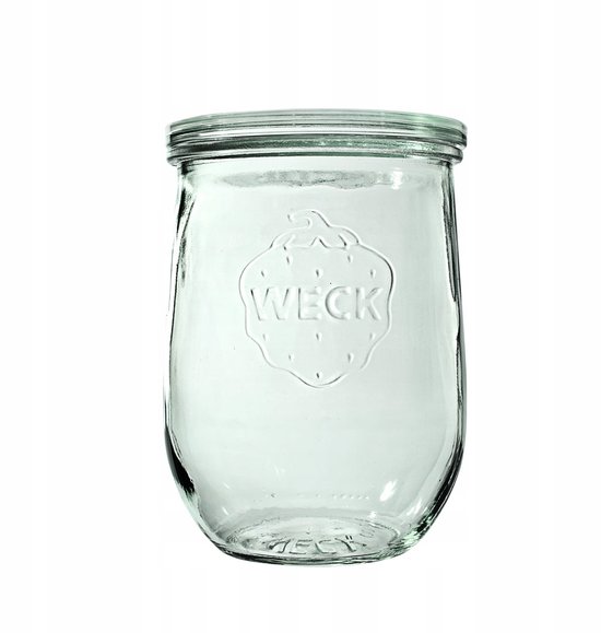 WECK Tulpenpot 1062ml - Origineel Duits Glas (6 stuks)