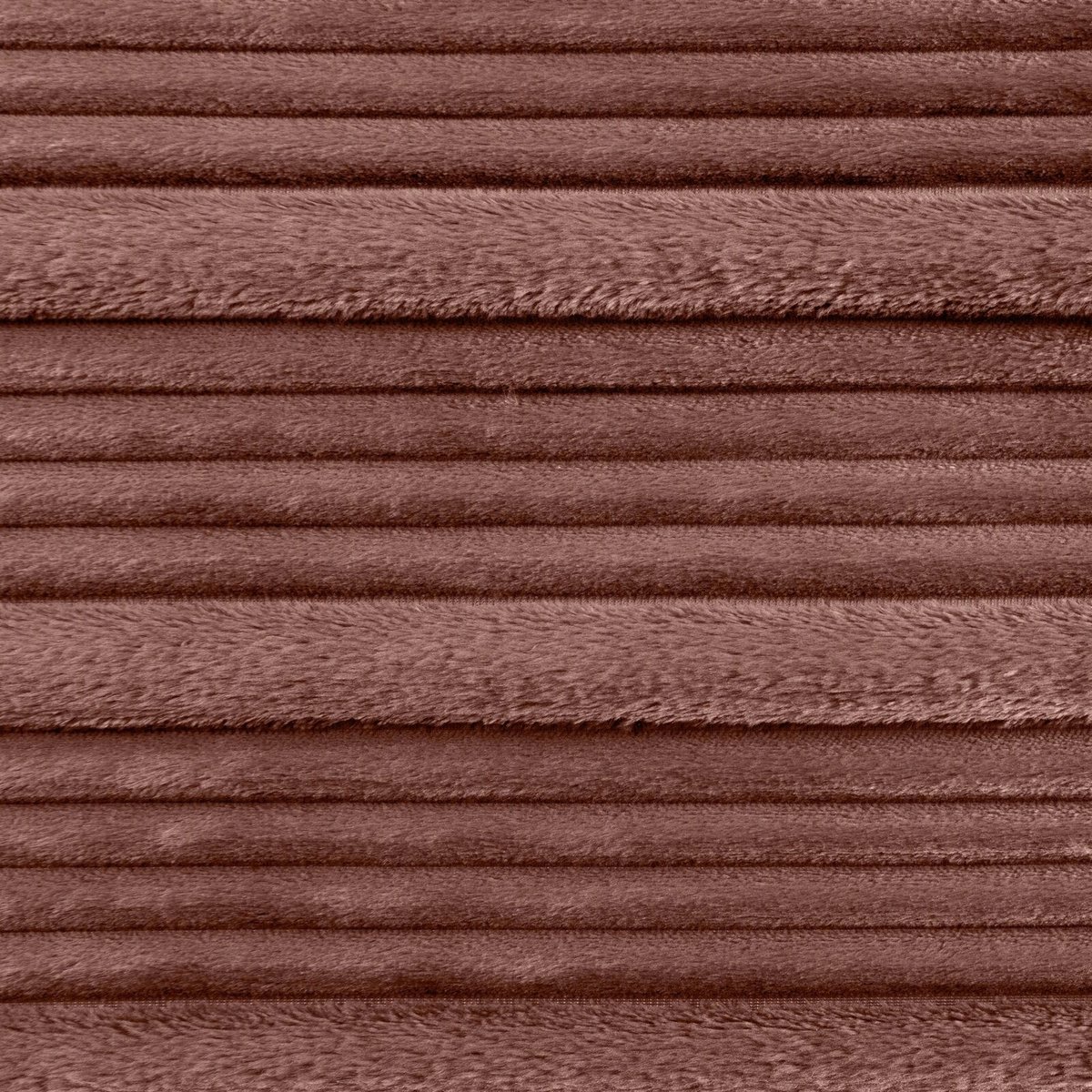 Zacht Plaid/Dekentje 200x220 cm Mocha - Stijlvolle 3D Textuur