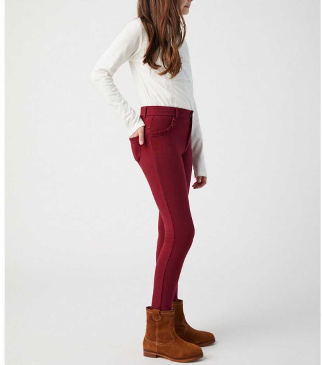 Legging kind fantasia thermisch rood | YM
