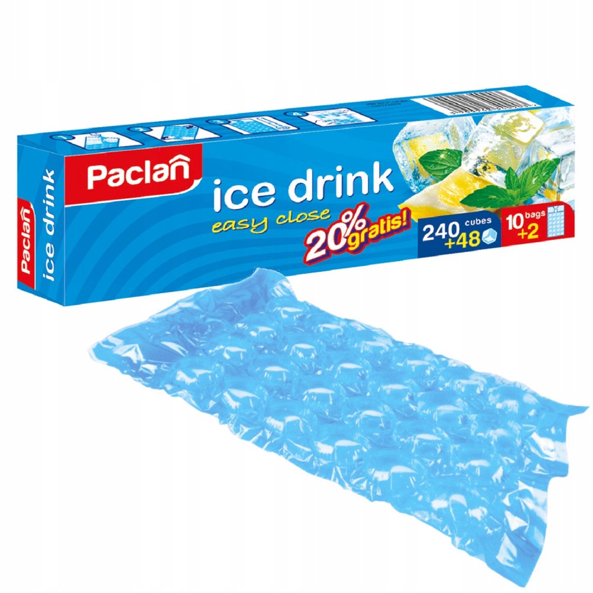 Paclan IJsblokjes Zakjes - 288 Stuks