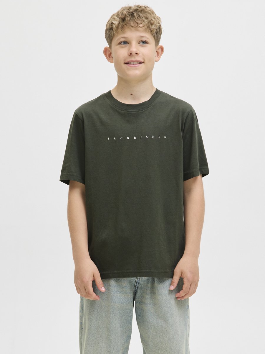 JACK&JONES - JJESTAR JJ TEE SS NOOS JNR - Jongens - T - shirts — afbeelding 2