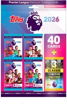 Topps Turbo Attax Formula 1® 2025 - Mega Tin Diamond Edition – contient 66 cartes dont 6 Éditions Limitées et 5 cartes exclusives. Cartes Legend Relic dans certaines boîtes chanceuses