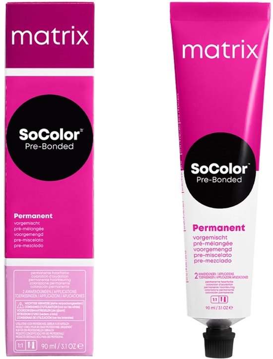 Matrix SoColor Pre-Bonded Hair Color 6NW Dark Blonde Natural Warm 90ml