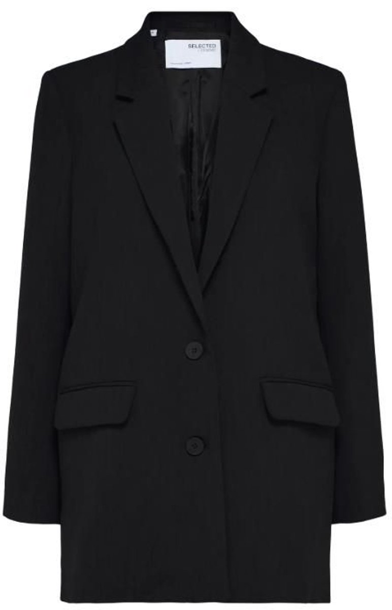 Selected Femme Rita LS Relaxed Blazer Noos Zwart
