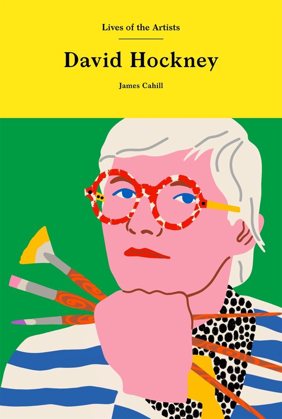 Lives of the Artists - David Hockney - cover