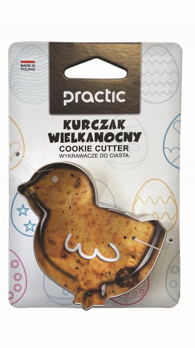 Paas Kip Koekjesvorm 7 cm - Metalen Uitsteekvorm voor Bakken