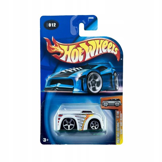 Hot Wheels Dairy Delivery - Voiture Miniature 1/64 En Métal - Série Delivery #12/25 - état Occasion