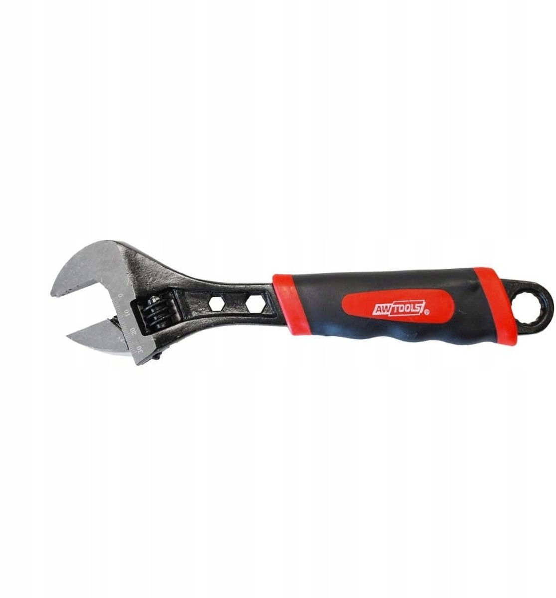 Awtools Serie - Zweedse Verstelbare Sleutel - 300mm - CrV Staal - Antislip Handvat