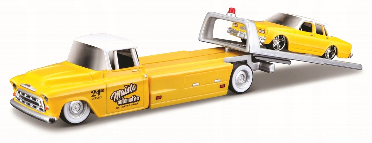 Maisto Elite Transport Laweta Chevrolet Caprice 1987 - 1:64