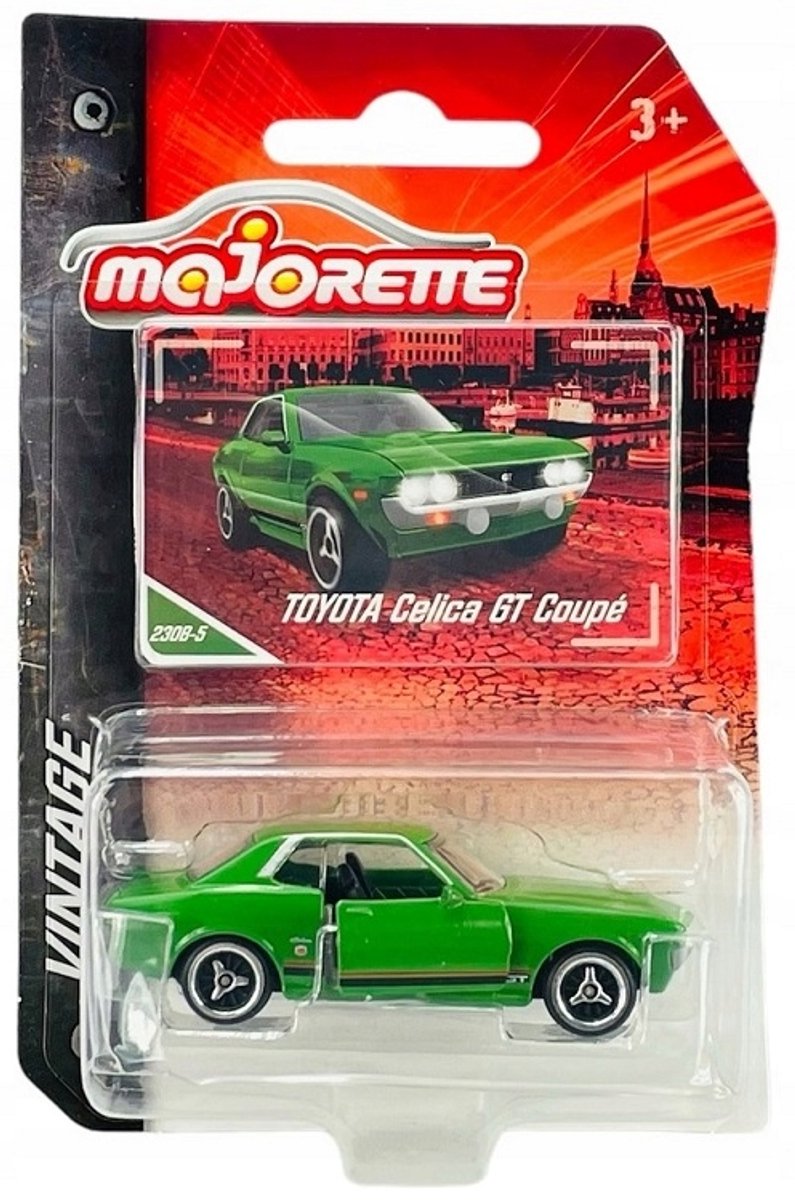 Majorette Toyota Celica GT vintage cup modelauto 1:6