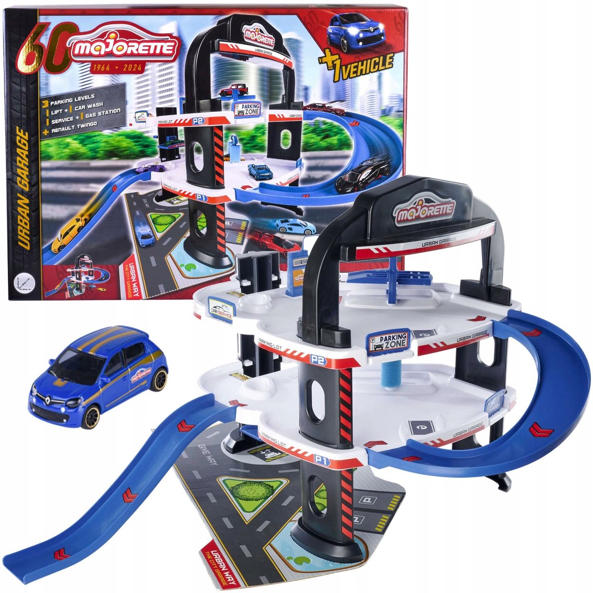 Majorette URBAN garage 60 jaar Anniversary