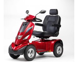 Drive ST6D - Scootmobiel - Rood - Accu - Max 18km/u