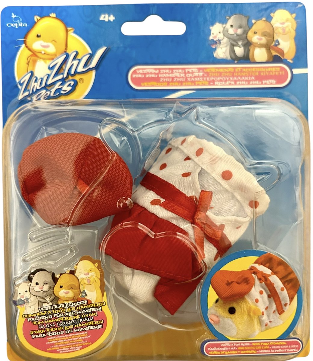 Giochi Preziosi - Zhu Zhu Pets - Hamster outfits - Diva Outfit - Num Nums - Cepia LLC