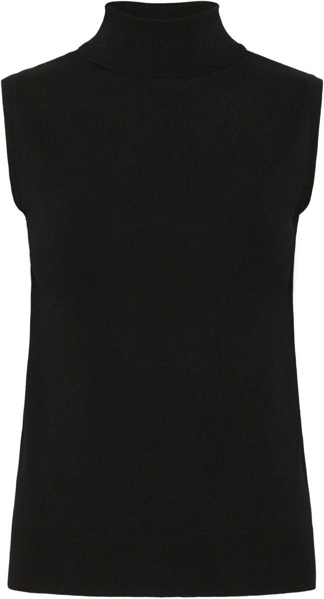 Top ROLLNECK LIZZA KAFFE BLACK DEEP 100121