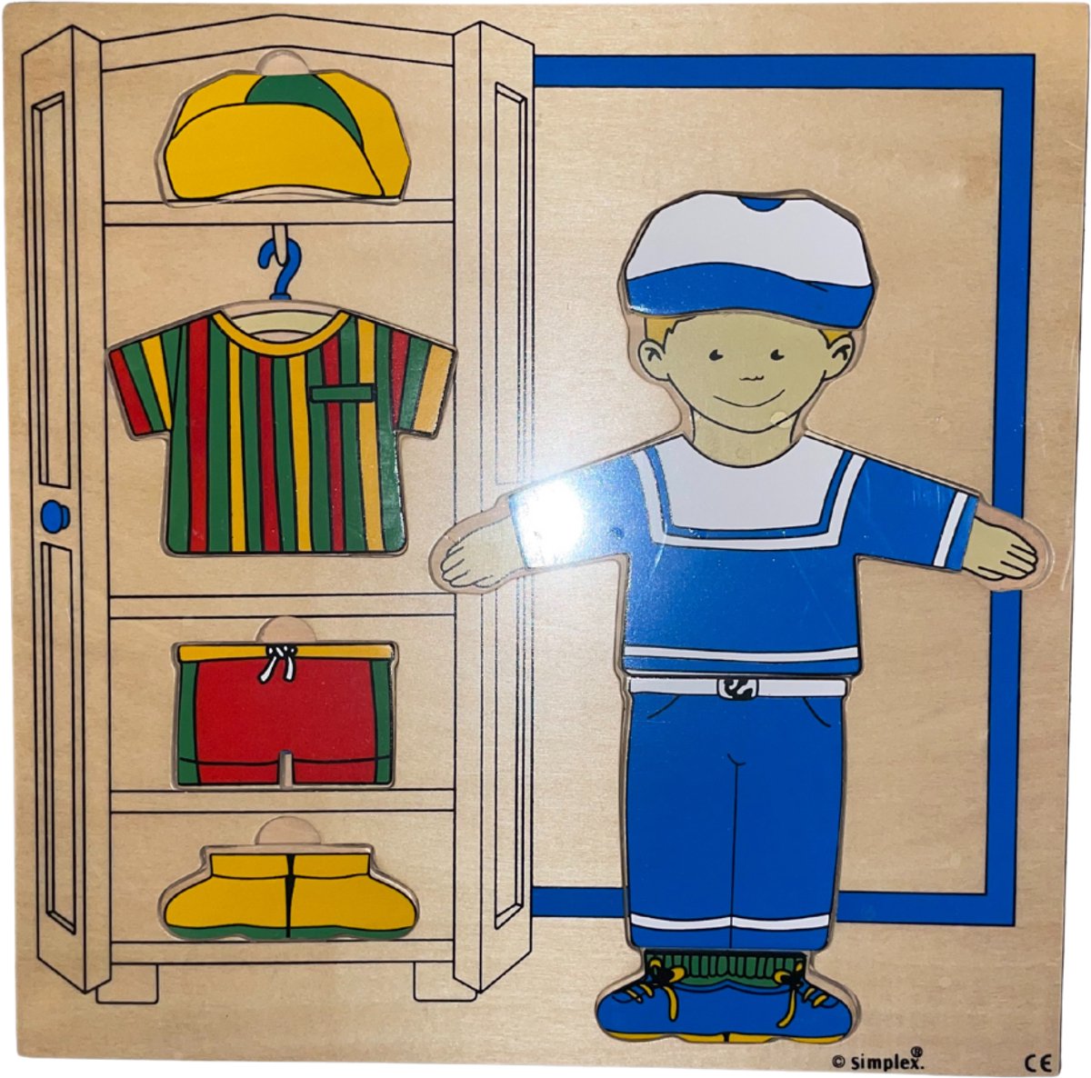 Puzzel Jongen Hout