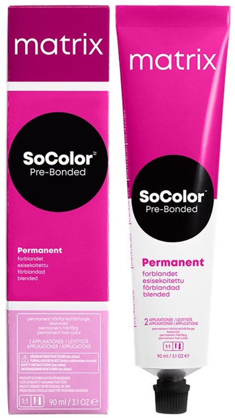 Matrix SoColor Pre-Bonded hair dye 8 NW 90 Matrix SoColor Pre-Bonded hair dye 8 NW 90ml