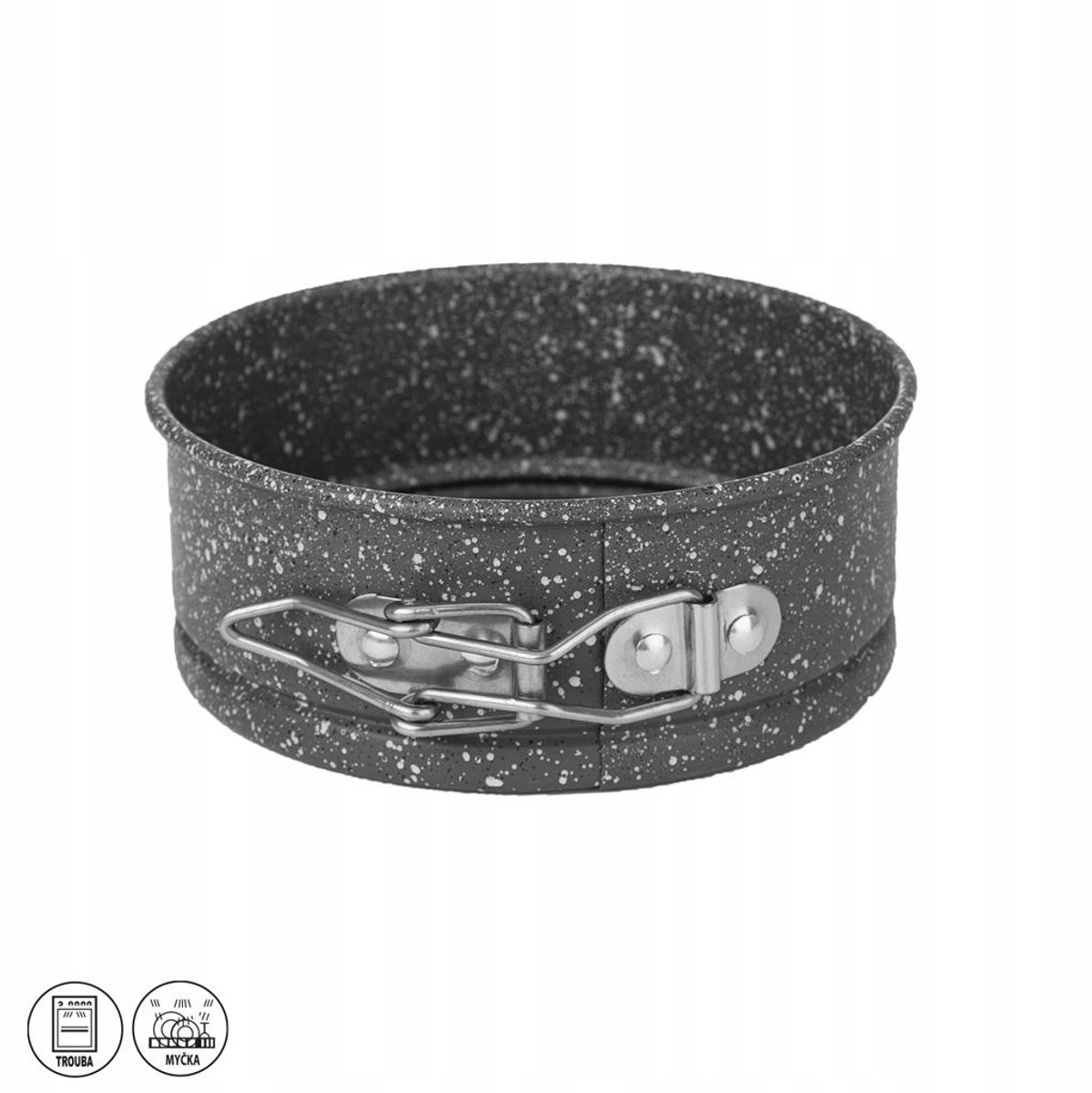 Mini Tatart 12 cm Graniet Anti-Ana-Aanbak om de Losse Bod je