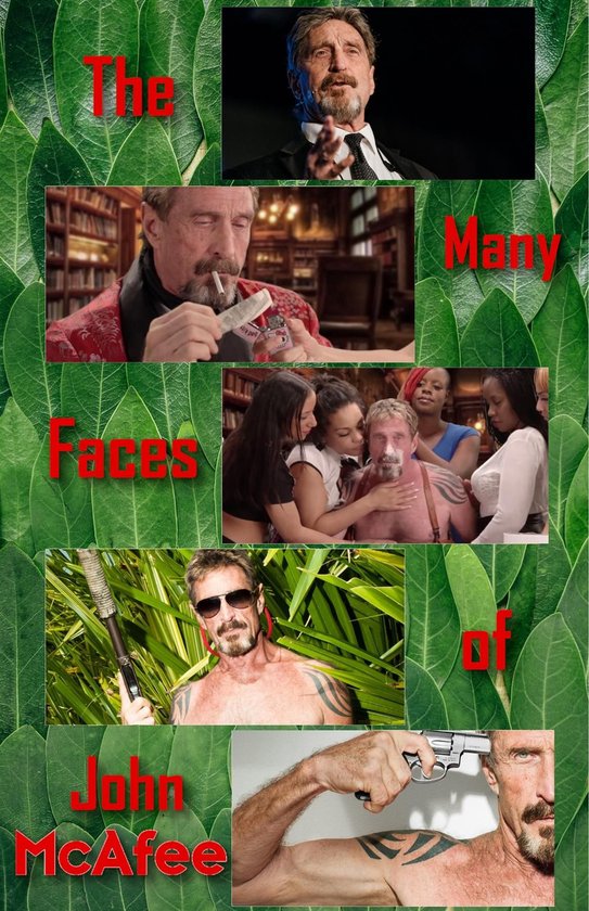 90-Minute Biography - The Many Faces of John McAfee - cover
