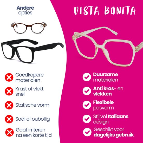 Lunettes de lecture Vista Bonita Mira-Érable-+2.00