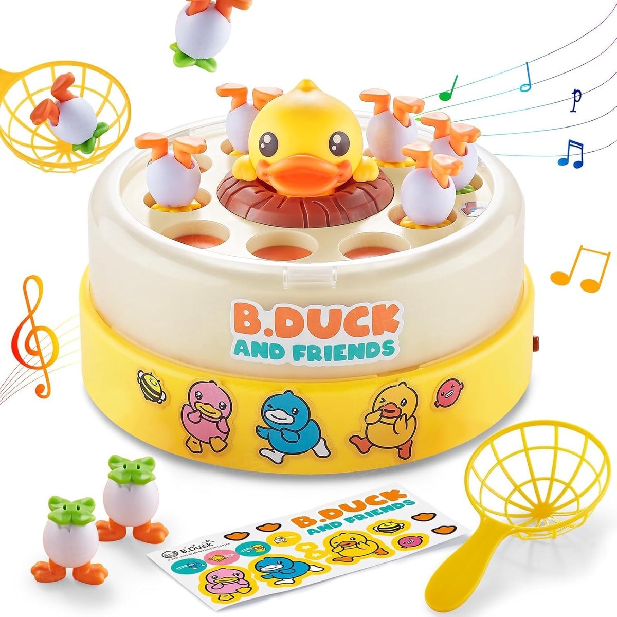Jojoy - Interactief Vliegend Eendenspel - Duckplay - B Duck Spel - Eendjes Vangen - Duck Catcher - Eend Speelgoed - Fijne Motoriek - Duck Game - Duck Play - De Duckplay - CATCHDUCK