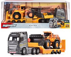 Majorette Volvo FH16 Truck met Oplegger en Wiellader