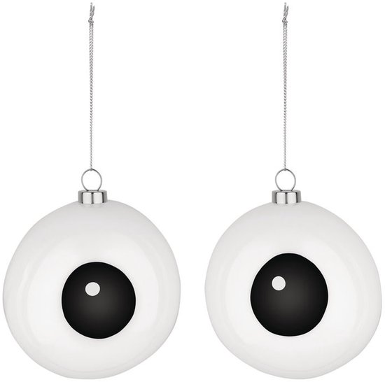 Alessi Carol - Boule de Noël - Verre soufflé - Peinte à la main