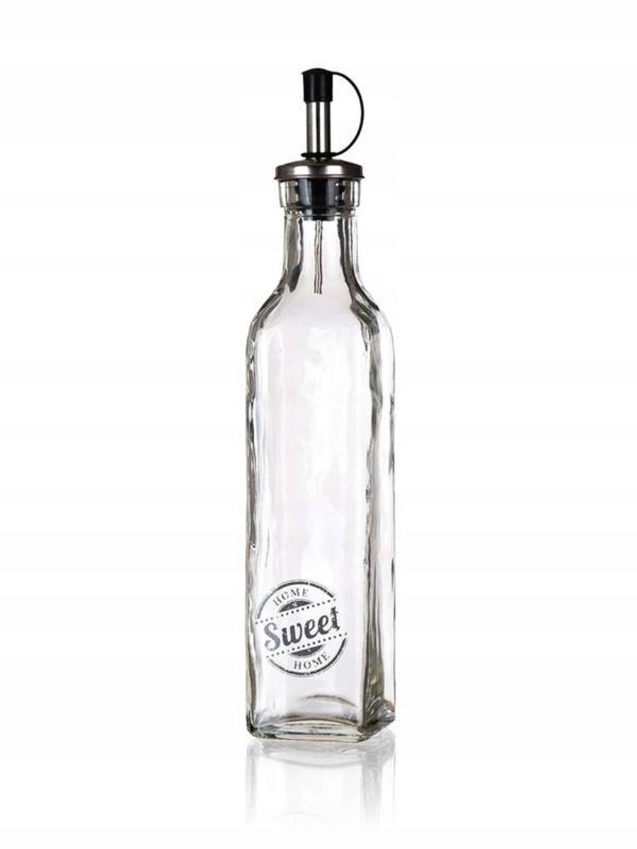 Banquet Sweet Home Glazen Olijfolie Fles 500ml - Stijlvol en Praktisch