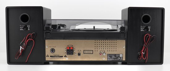 Soundmaster MCD1950SW - Stereo muziekcenter met DAB+, CD, platenspeler, USB, bluetooth en encoding van Soundmaster — afbeelding 3